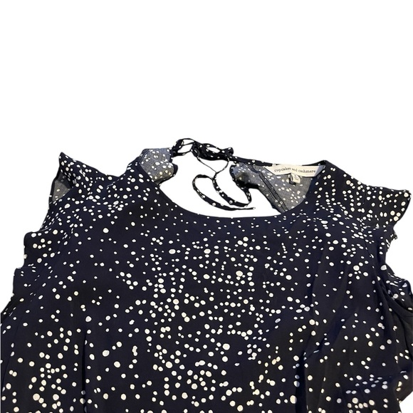 Cupcakes and Cashmere blue and white dot dress - Picture 4 of 8